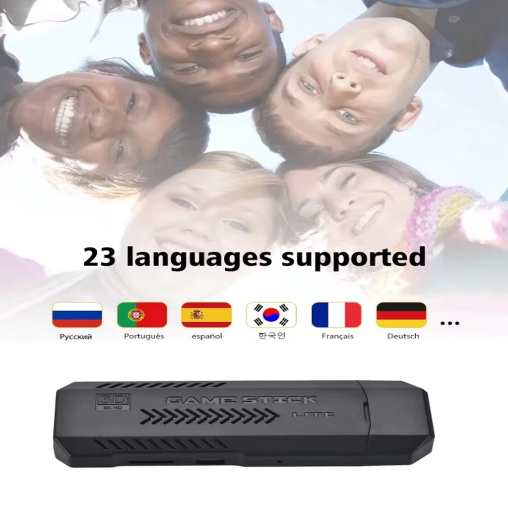 X2 plus GD10 256G 58000 Game 4K Video Game Console Game Player 3D HD Retro Wireless Controller TV 50 Emulator for Kids Gifts